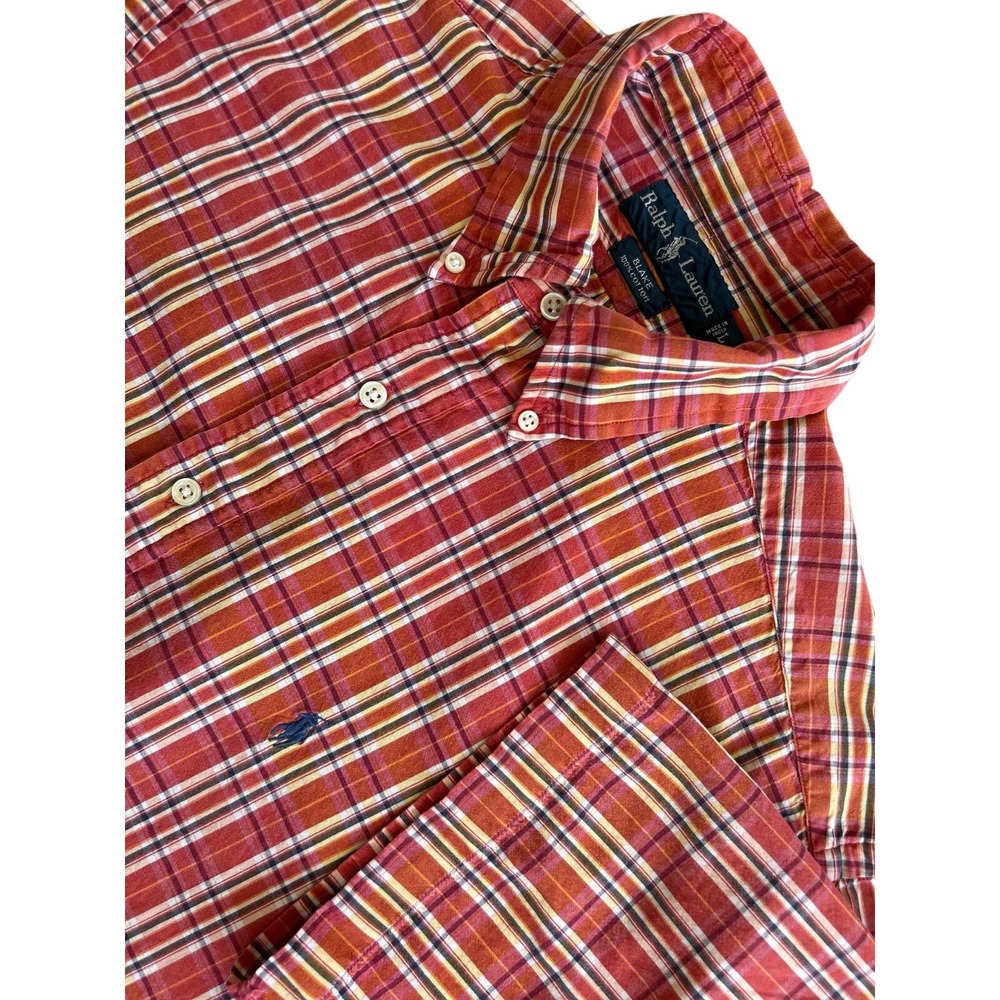 Ralph Lauren Blake Short Sleeve Shirt With Logo Size Large
